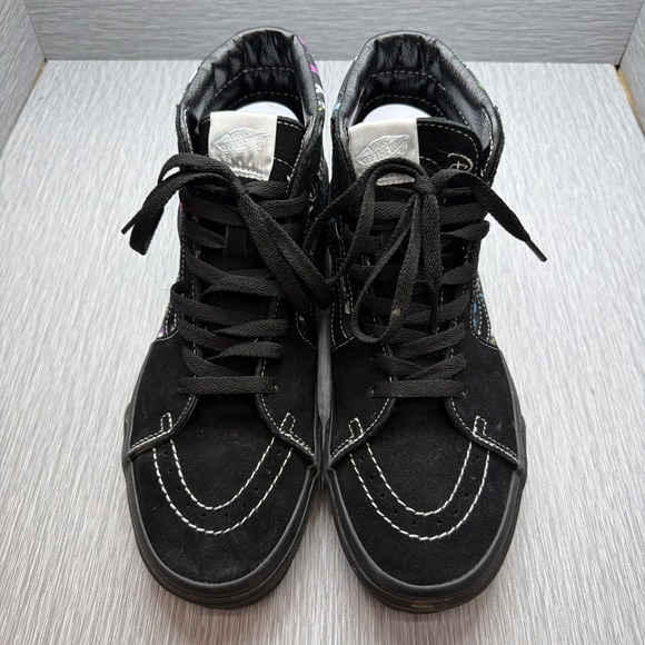 Vans Sk8 Hi Disney Villains High Top Sneakers Black Mens 8 Womens 9.5 - Picture 4 of 10